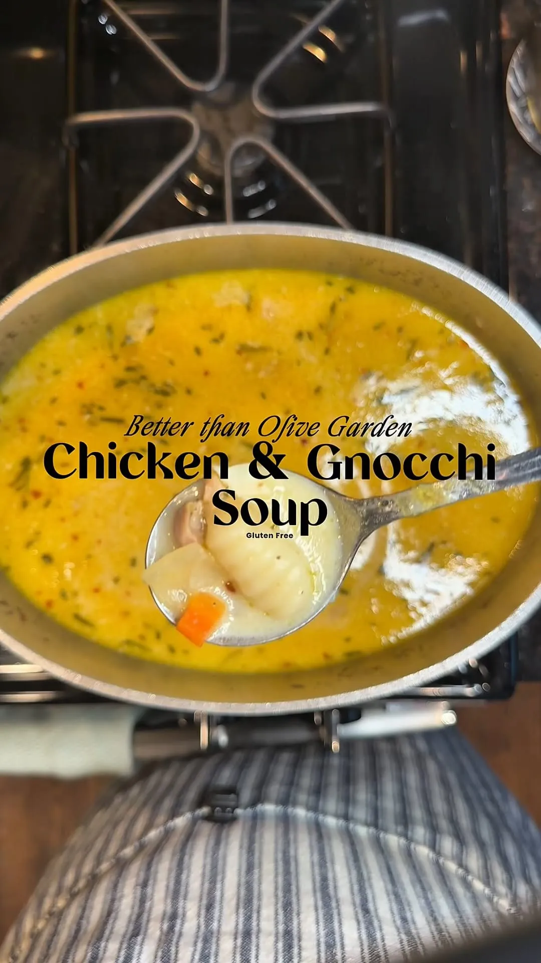 Gluten-Free Chicken & Gnocchi Soup