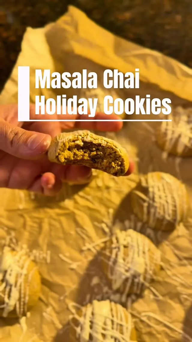Gluten-Free Masala Chai Spiced Cookies