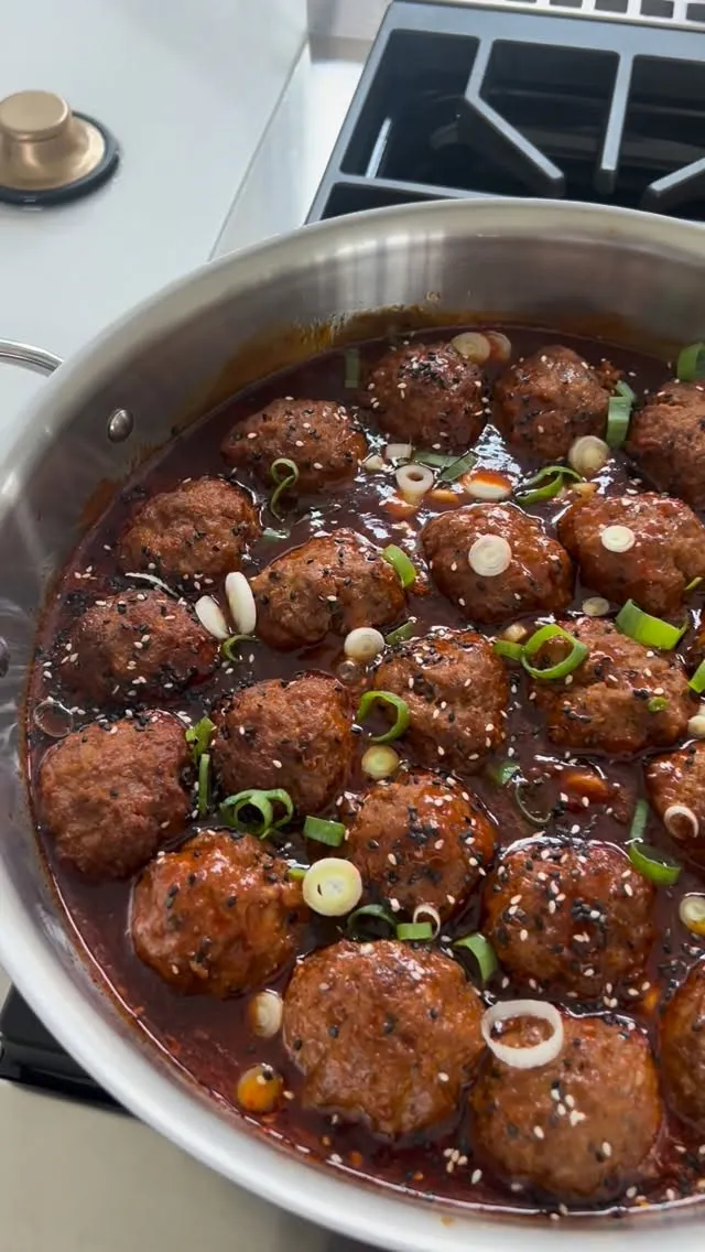 Korean BBQ Meatballs (Small Batch)