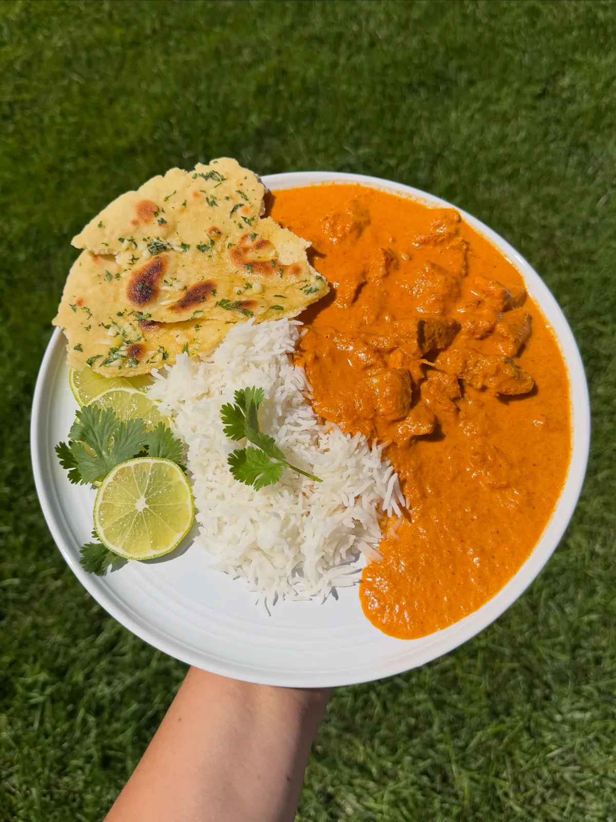 Butter Chicken with Fresh Summer Tomatoes