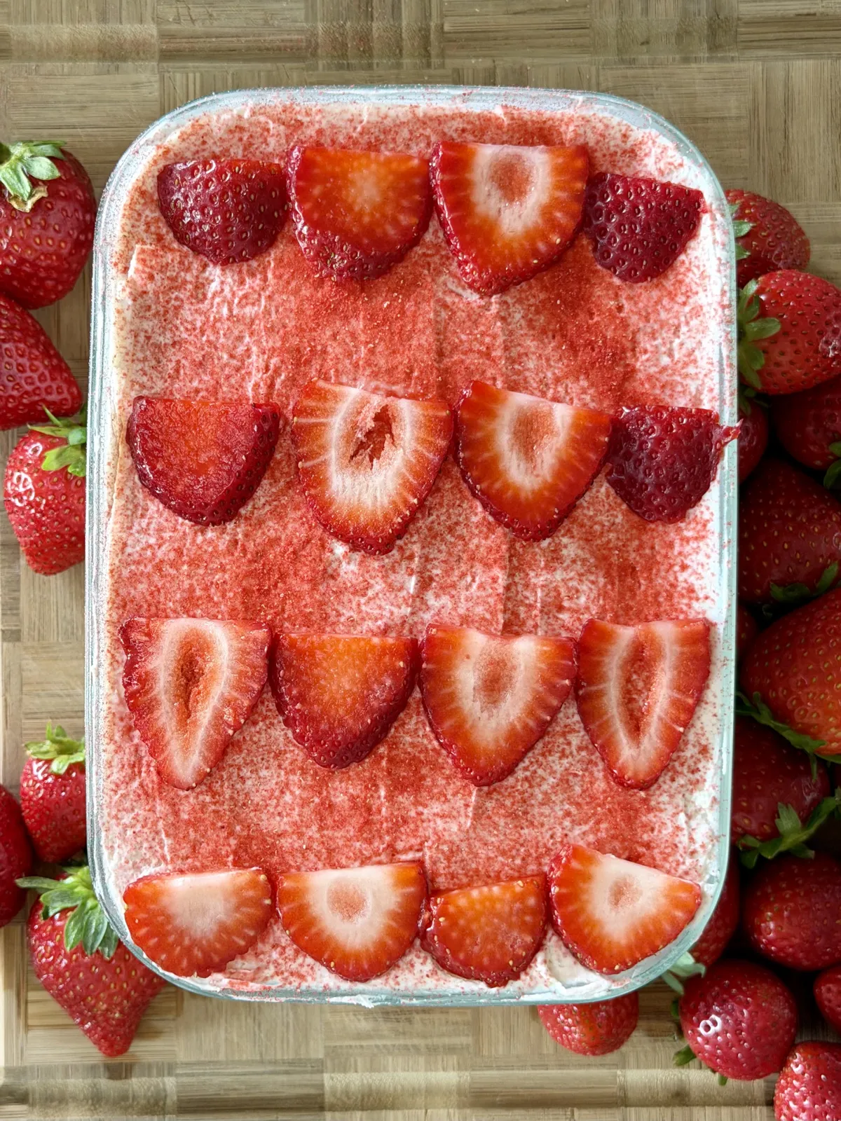 Strawberry Milk Chia Pudding